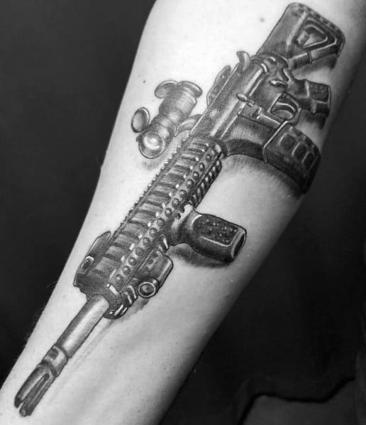 Discover More Than 73 Ar 15 Tattoo Designs Latest In Cdgdbentre