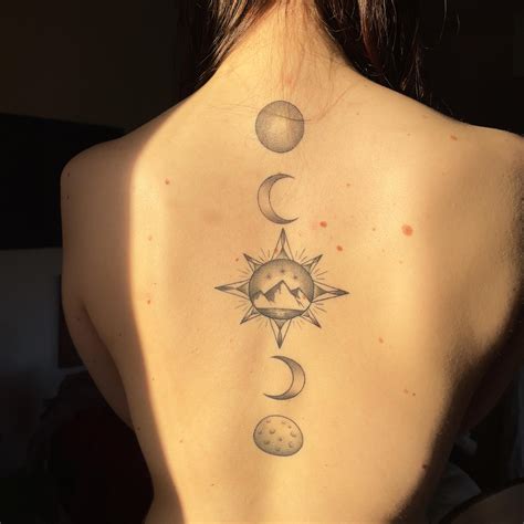 Discover More Than 85 Sun And Moon Back Tattoos In Cdgdbentre