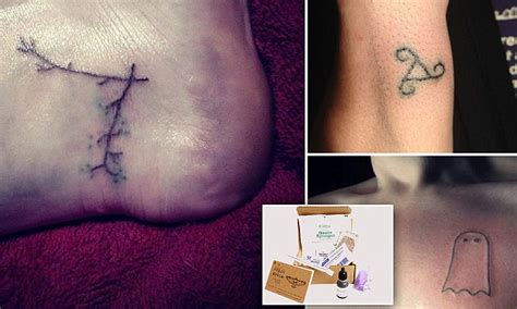 Diy Tattoo Kits Predicted To Be The Next Big Thing In 2015 Daily Mail