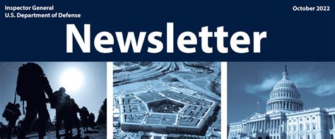 Dod Oig Newsletter October 2022 Department Of Defense Office Of