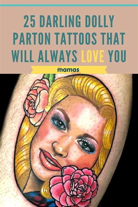 Dolly Parton Heart Tattoo