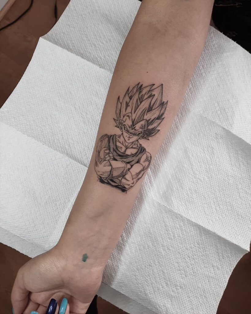 Dragon Ball Tattoos For Men Black Dragon Ball Z Tattoo Ideas Best