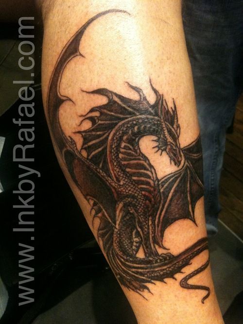 Dragon Leg Tattoos For Men Gallery Scribb Love Tattoo Design