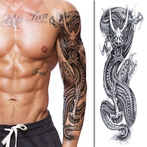 Dragon Sleeve Tattoo Designs Ideas And Meaning Tattoos For You