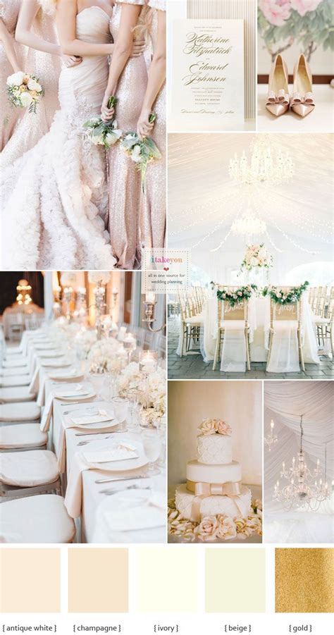 Dreamy Wedding Color Palette Champagne Color Palette Color Palette