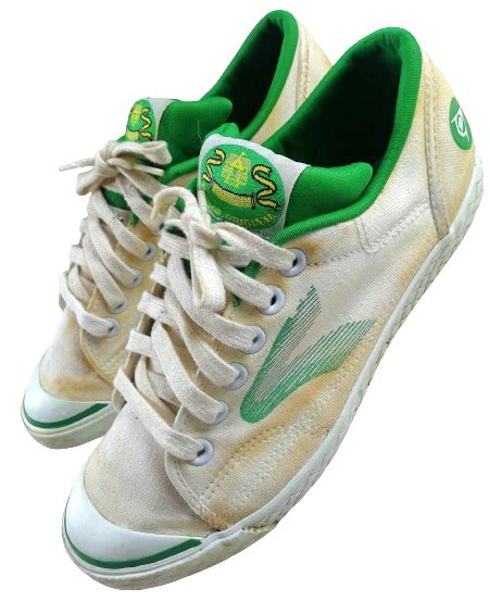 Dunlop Green Flash Unisex Mens Women Retro Trainers White Green Canvas