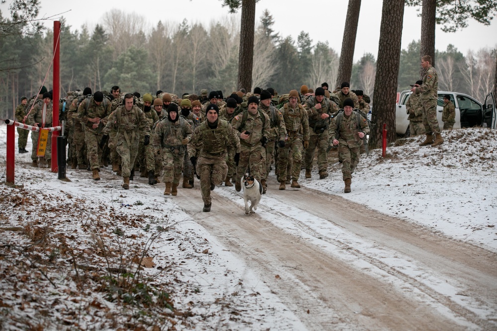 Dvids Images Battle Group Poland Soldiers Earn Norwegian Foot March