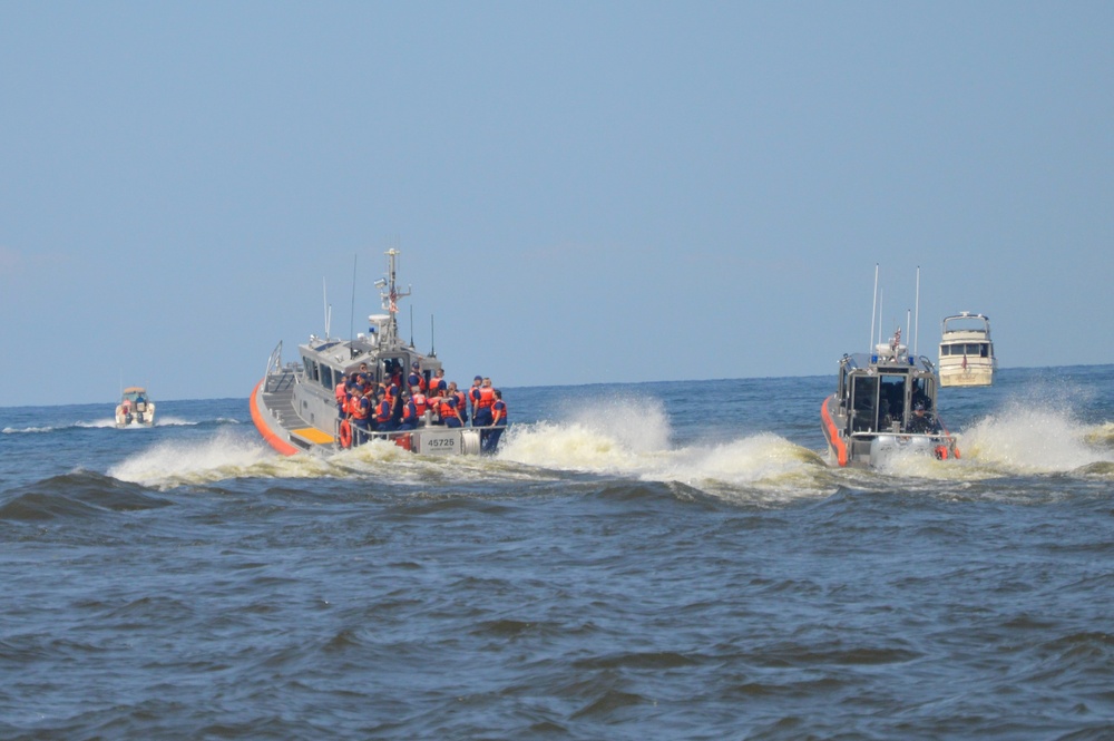 Dvids Images Grand Haven Coast Guard Festival Parade Of Ships Image 1 Of 9