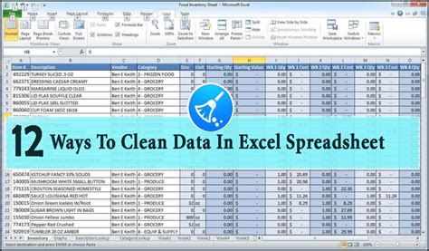 Easy Ways To Clean Data In Excel Spreadsheet