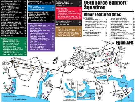 Eglin Afb Map Building 1