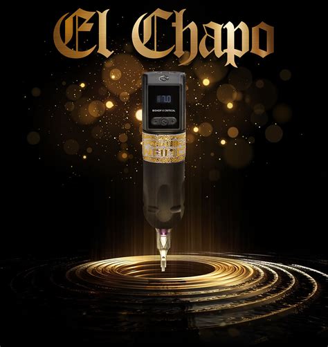 El Chapo Power Wand Engrave It Edition Bishop Tattoo Supply