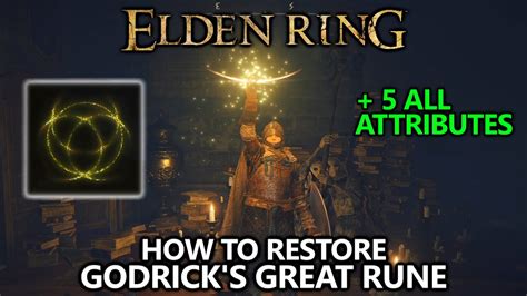 Elden Ring How To Equip And Use Great Runes Elden Ring