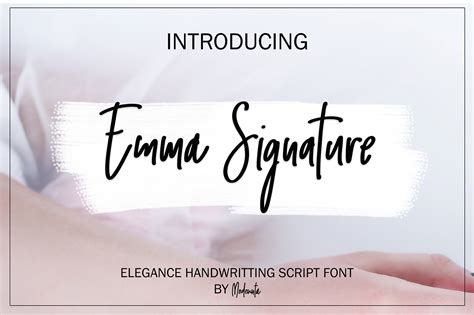 Emma Signature Script Font On Behance