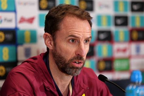 England Gareth Southgate Hits Out At Disrespectful Manchester United