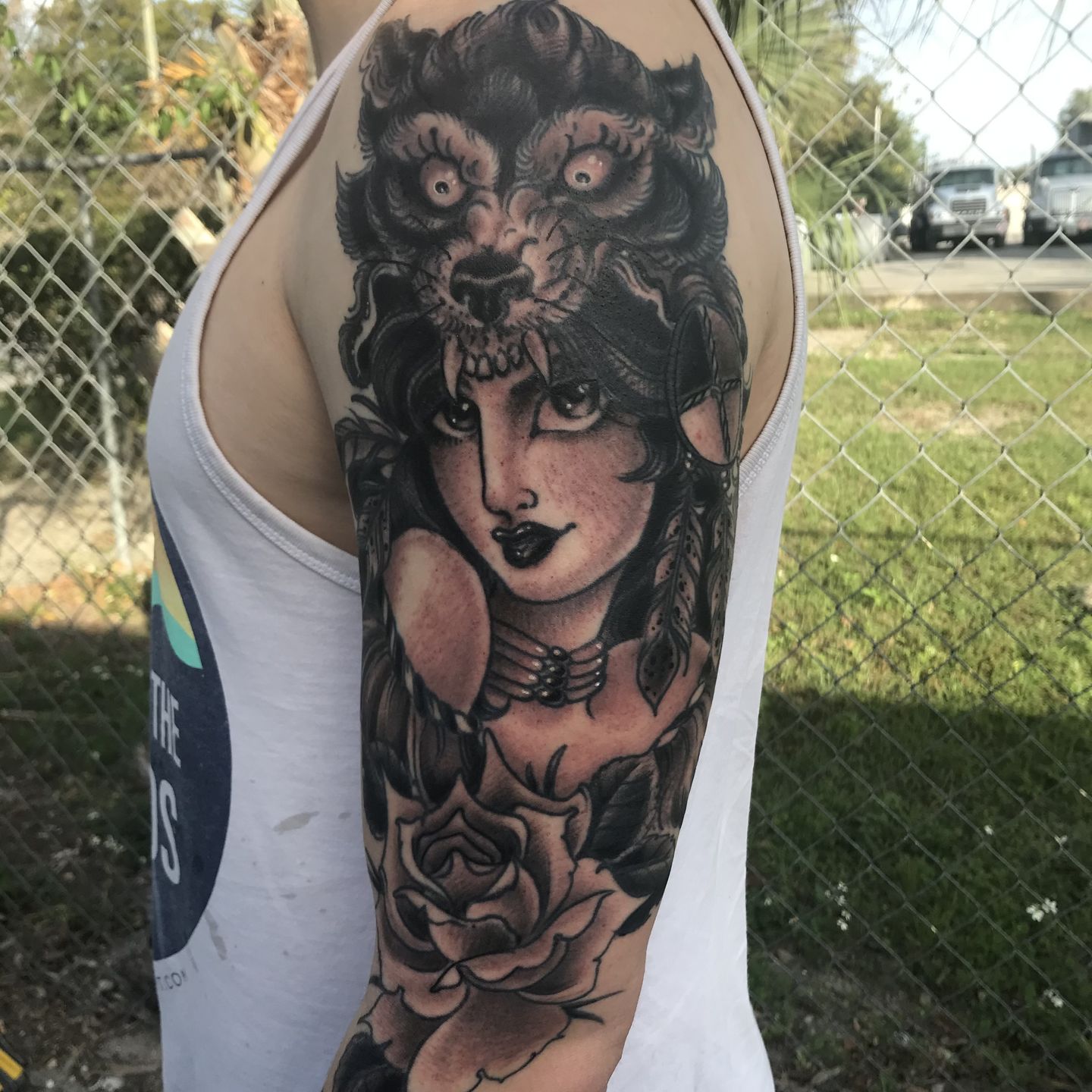 Eric Saner Black Squirrel Tattoo Omaha