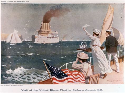 Events World Cruise Of The Great White Fleet 1907 1909 Visit To