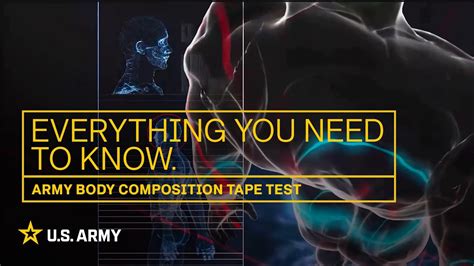 Everything You Need To Know Army Body Composition Tape Test U S