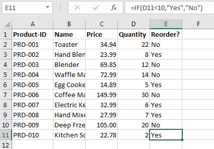 Excel If Then Statements Formula Simply Explained With Examples Ionos