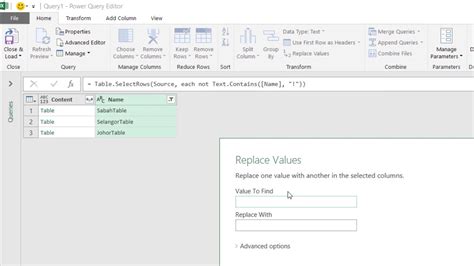 Excel Power Query Current Workbook