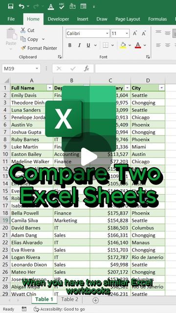 Excel Tutorial How To Compare Excel Sheets For Differences Excel