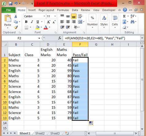 Excel Tutorial How To Write If Then Statement In Excel Excel