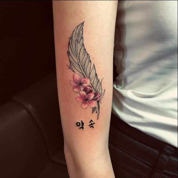 Feather Tattoo 56 Best Feather Tattoo Designs And Ideas