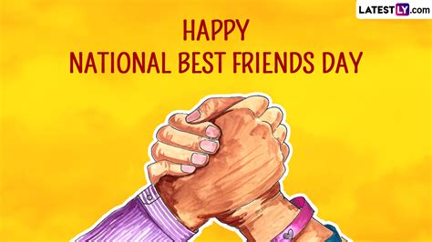 Festivals Events News Happy National Best Friends Day 2023 Wishes