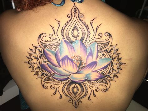 First Tattoo Lotus Mandala R Tattoo