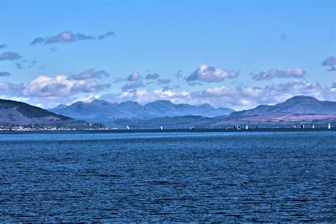 Firth Of Clyde A Scenic Waterway In The West Of Scotland