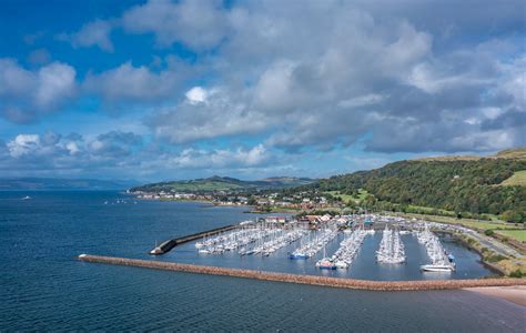 Firth Of Clyde Aerial Views Sail Scotland