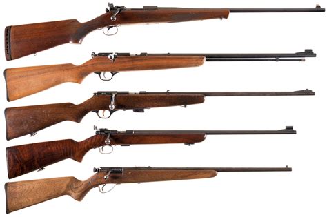 Five Bolt Action Rifles A Savage Model 1920 Rifle