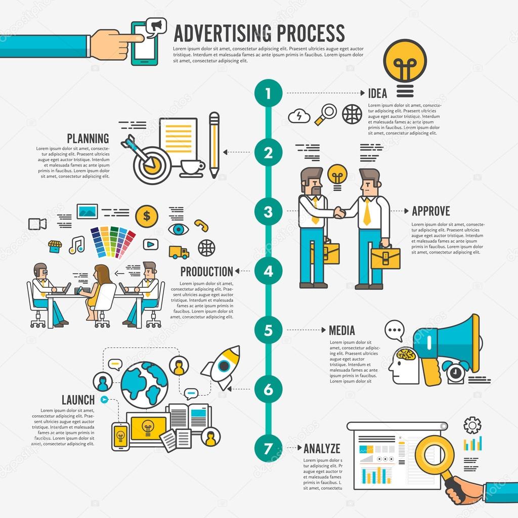 Five Step Process Infographics Stock Illustration Download Image Now