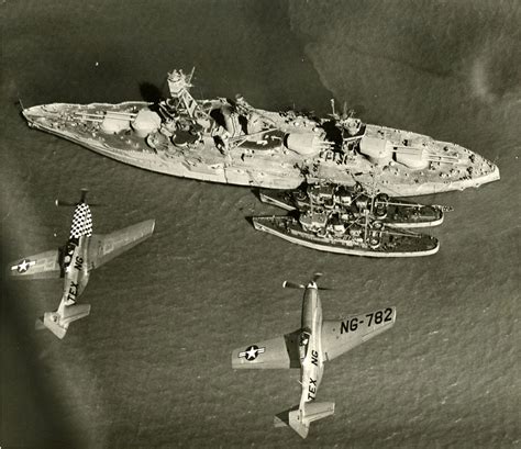 Flag From Battleship Texas Flies Again For D Day