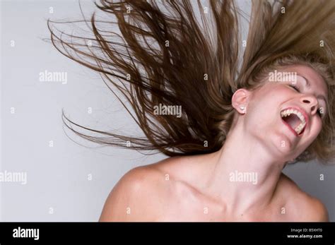 Flinging Hair Hi Res Stock Photography And Images Alamy