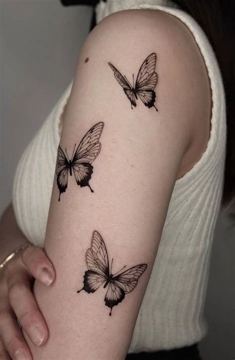 Floral Butterfly Tattoos On Arm Tattoos Cute Tattoos