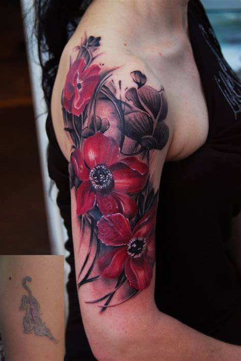 Flower Sleeve Tattoos Designs Ideas And Meaning Tattoos For You