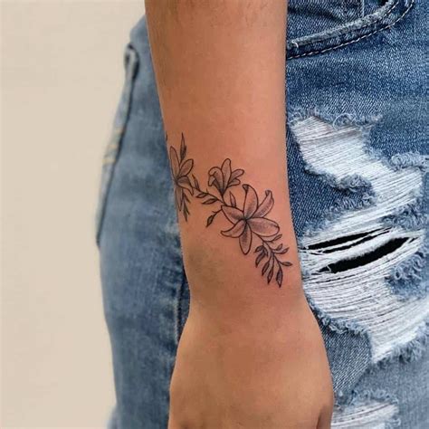 Flower Wrist Tattoos Designs Ideas And Meaning Tattoos For You