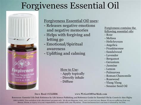 Forgiveness Essential Oil Will Help You Release The Negative Emotions