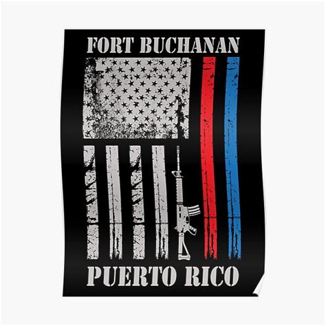 Fort Buchanan Puerto Rico Us Army Poster For Sale By Adamfathi