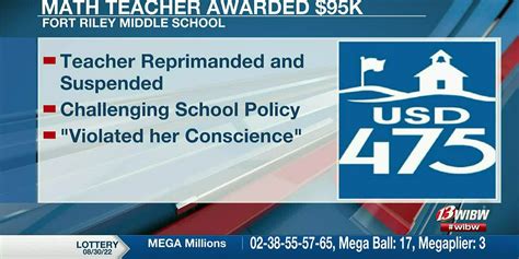 Fort Riley Teacher Awarded 95K After Using Student S Dead Name