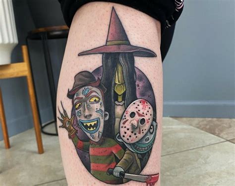 Freddy Krueger From Nightmare On Elm Street Tattoo By Carlos Ortiz