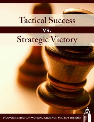 From Tactical Success To Strategic Victory Hoover Institution