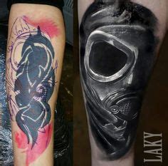 Gas Mask Realism Tattoo Tribal Sleeve Tattoos Best Sleeve Tattoos Cover Up Tattoos Life