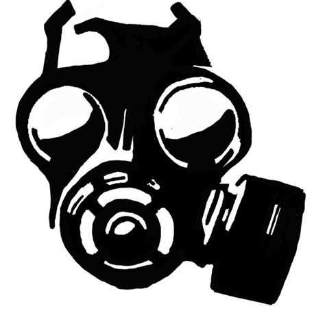 Gas Mask Stencil By Peoplperson On Deviantart