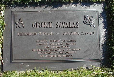 George Savalas 1924 1985 Find A Grave Photos