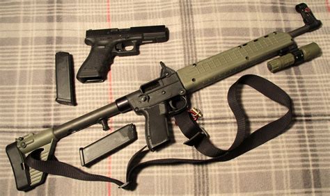 Glock 40 Cal And Kel Tec Sub 2000 In 40 The Glock 40 H Flickr