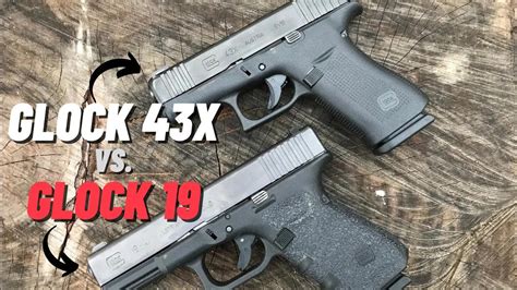 Glock 43X Vs 19 The Ultimate Guide For Concealed Carry Redgif