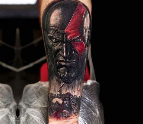 God Of War Tattoo By Pasha Tarino Post 24521 Greek Tattoos God Of