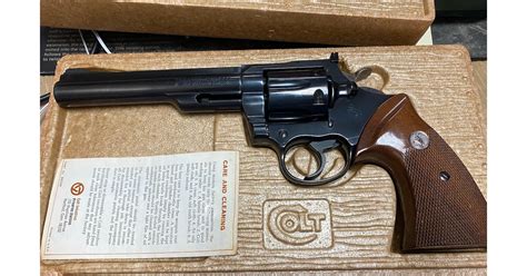 Gorgeous Colt Trooper Mk Iii Target Config W Camel Bone Grips