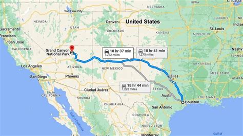 Grand Canyon To Houston Road Trip Drive 2024 Edition